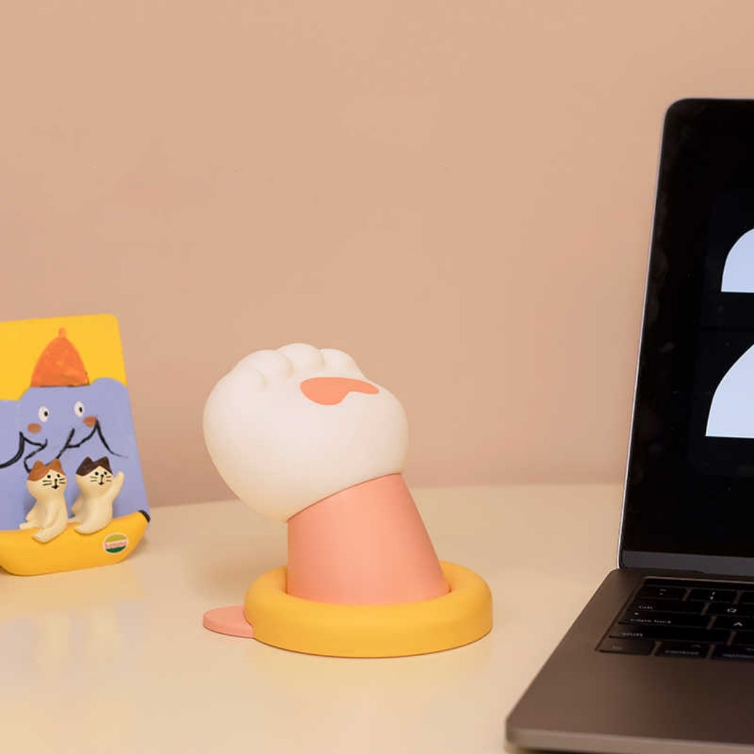Dimmable Cat Paw Touch Lamp- Cozy LED Atmosphere Light for Bedroom & Living Room