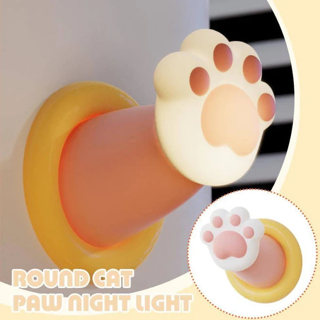 Dimmable Cat Paw Touch Lamp- Cozy LED Atmosphere Light for Bedroom & Living Room
