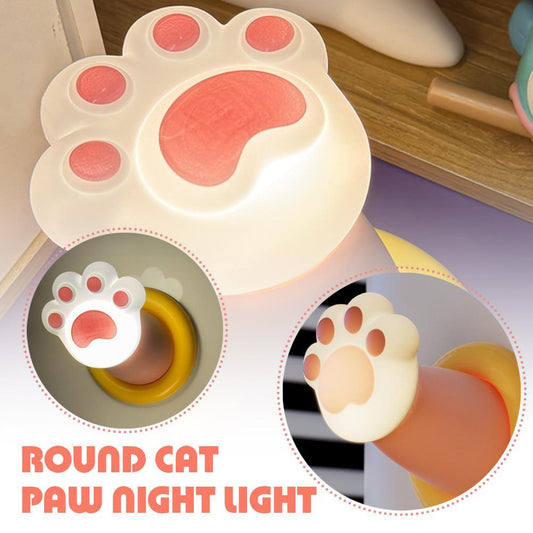 Dimmable Cat Paw Touch Lamp- Cozy LED Atmosphere Light for Bedroom & Living Room
